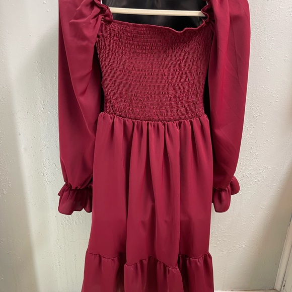 Cute dress.  Dress it up or down. Cross posted - Picture 5 of 8